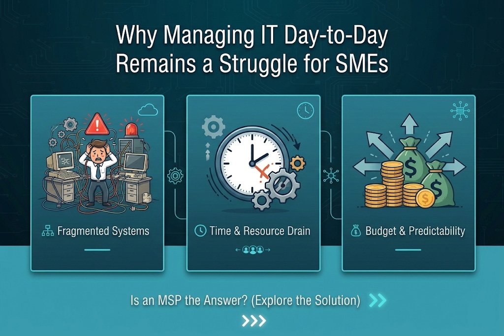 Managing IT Day-to-Day Remains a Struggle for SMEs